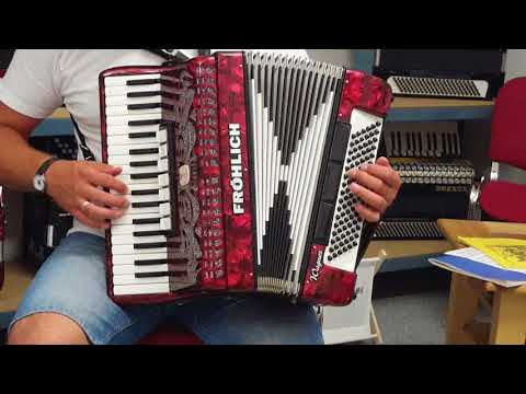 Klangprobe Akkordeon Fröhlich Wagner, Weltmeister Opal
