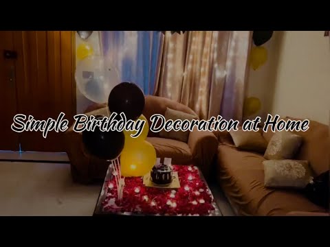 Simple Decoration at home |Birthday theme  | https://www.facebook.com/cakemarque.pk/