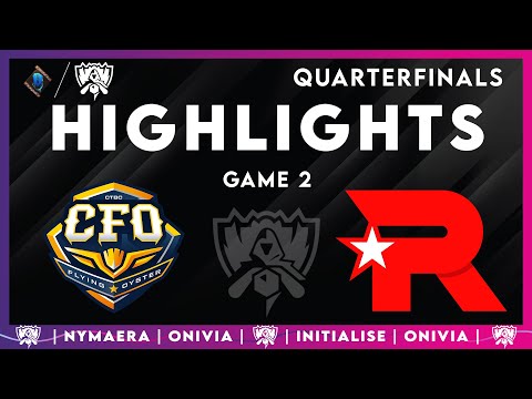 CFO vs KT Highlights Game 2 | Worlds 2025 Quarterfinals | CTBC Flying Oyster vs KT Rolster