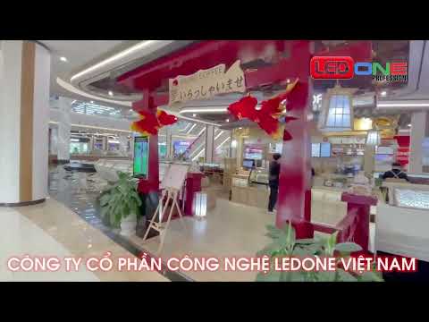 Cafe RAIMU | Ledone thi công dự án màn hình LCD quảng cáo 32inch-43inch Giải pháp hoàn hảo cho quán