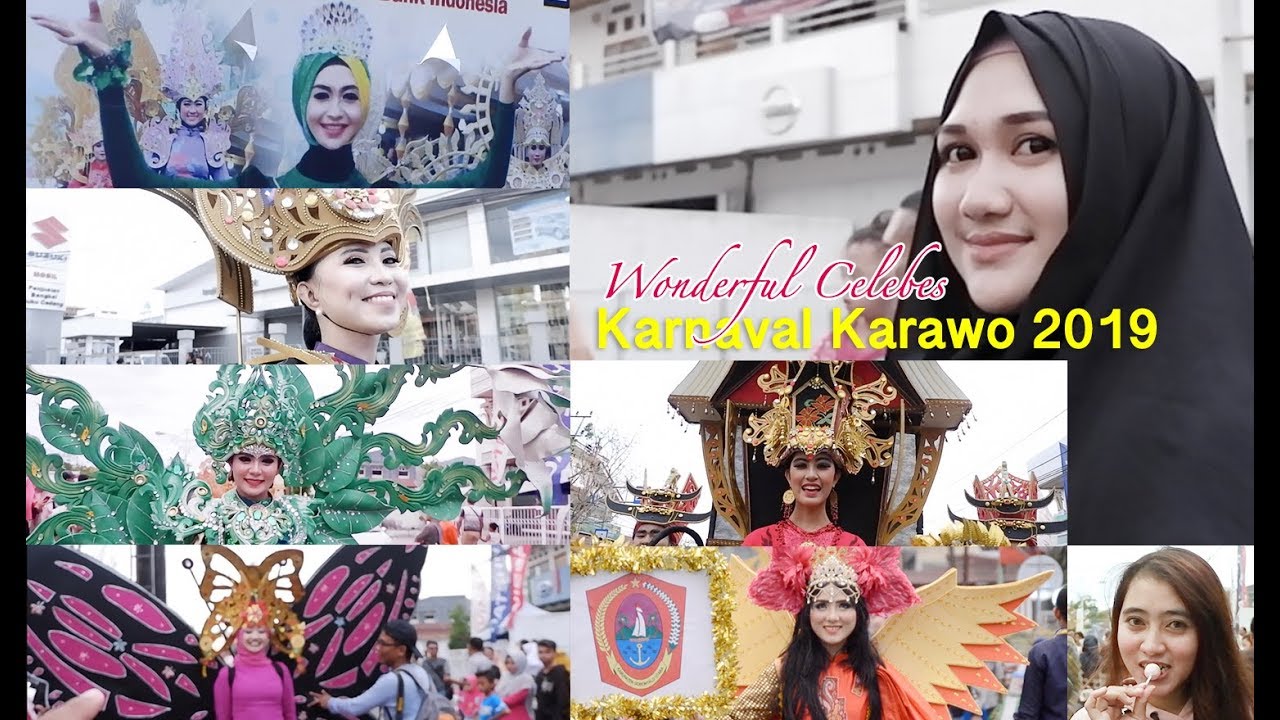 Review Wajah Cantik Peserta Karnaval Karawo 2019