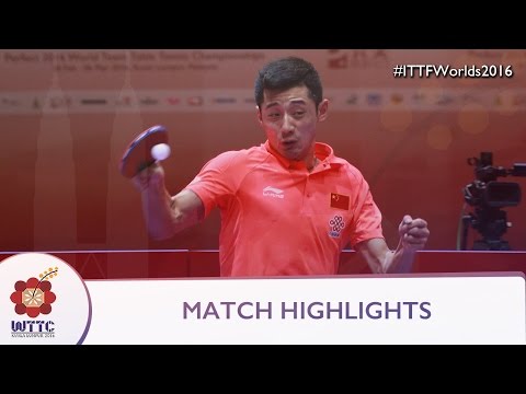 2016 World Championships Highlights: Zhang Jike vs Yuya Oshima