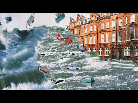 Sturm in Mailand, Italien