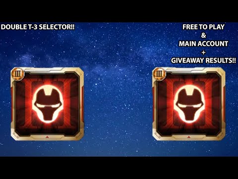 Marvel: Future Fight | Double T-3 Selector + Giveaway Results!!