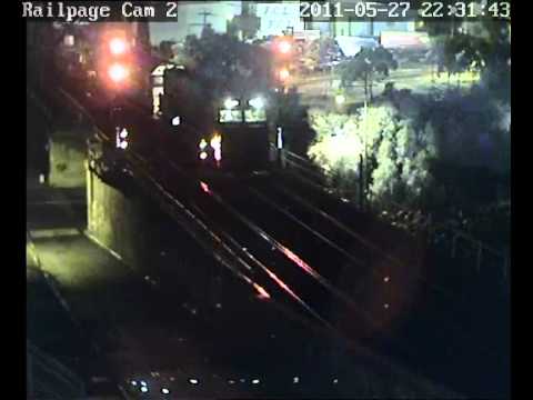 Bunbury Street Railcam - NR Light Engine movement (27/5/2011)