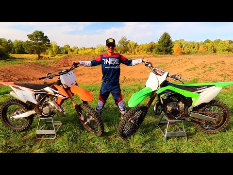2021 KTM 150SX vs 2021 KX125 Two Stroke!! What's The Best Two Stroke?