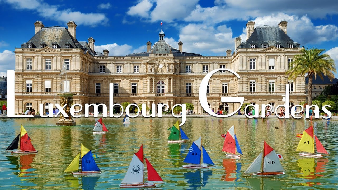 Join a duo as they explore the Luxembourg Gardens.