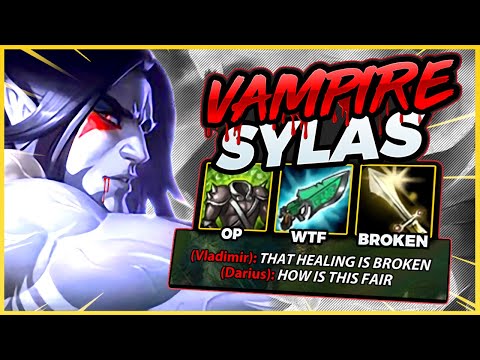 THIS NEW SYLAS BUILD BASICALLY MAKES HIM IMMORTAL! - League of Legends