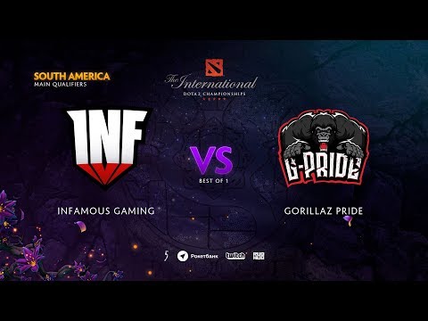 Infamous Gaming vs Gorillaz Pride, TI9 Qualifiers SA, bo1 [Eiritel]