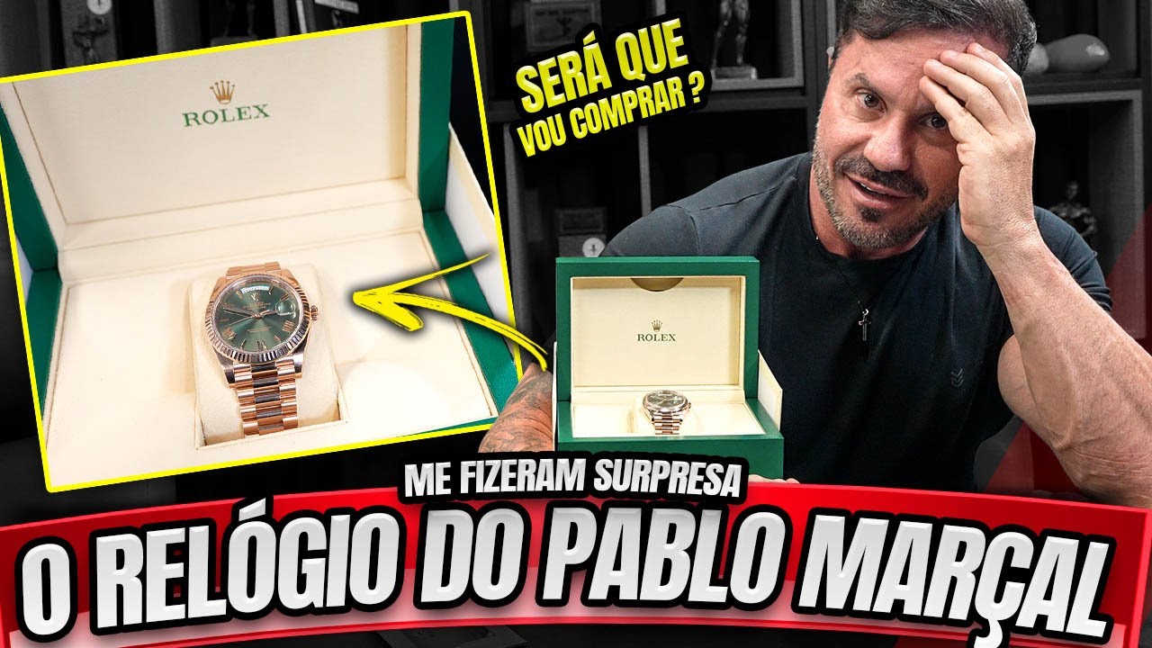 VOU COMPRAR O RELÓGIO DO PABLO MARÇAL ?