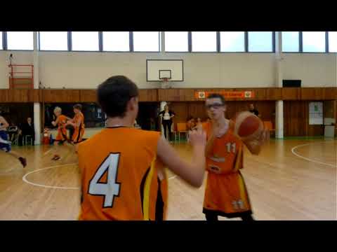 BK Kondoři Liberec U13B - BC Kolín U13B 28:91 --- 4. čtvrtina