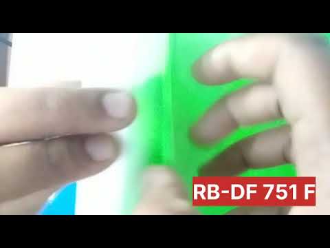 Plastic blue rb-df 755f (rainbow), for school