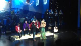 Rhonda Vincent and Daryl Singletary channel George and Tammy