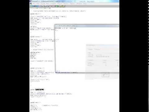 C++ | Subprograme fara parametrii