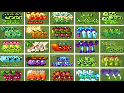 Random 25 Team Plants - Which Team Plant Will Win? - Pvz 2 Plant vs Plant