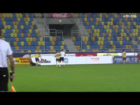 Kulisy meczu: Arka Gdynia - Chrobry Głogów (31.10.2014)