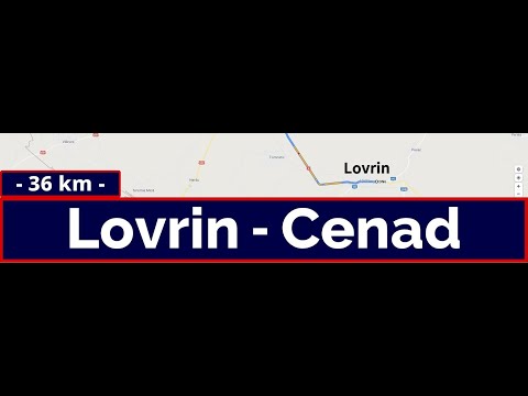 DN 6: Lovrin - Sânnicolau Mare - Cenad (Oct. 19, 2019)