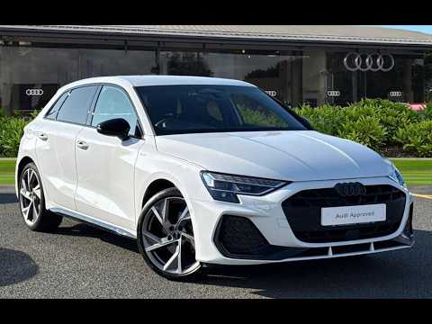 Approved Used Audi A3 Sportback Black Edition TFSI 150 PS 6-speed | Stoke Audi |DX75 TVL