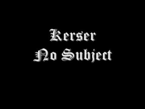 Kerser - No Subject