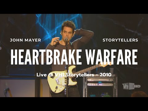 [Storytellers 시리즈 2편] 표절 시비에 휘말린 존 메이어 Heartbreak Warfare - John Mayer Live [초월번역/ 가사 /자막/해석] - UHD