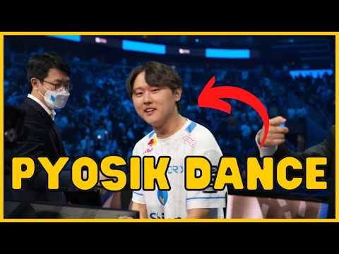 PYOSIK'S KINDRED DANCE AT WORLDS AFTER WINNING OVER GEN.G DRX vs. GEN | WORLDS 22 | SEMIFINALS