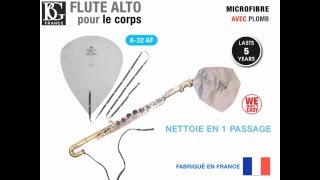 BG Écouvillon piccolo/fifre/flûte alto en bois - Video