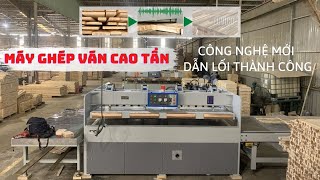Máy ghép cao tần thế hệ mới - băng tải chạy liên tục