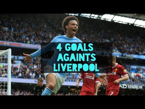 Leroy Sane • 4 Goals Vs Liverpool