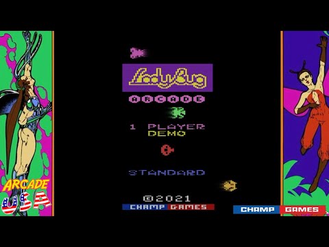 Lady Bug Arcade! (Atari 2600 Demo)