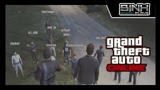 GTA ONLINE - Invadindo a Base com a Galera do Crew/clan/comando lol