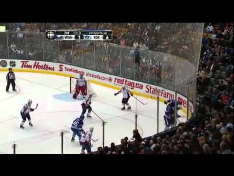 Capitals @ Leafs - Cody Franson Goal