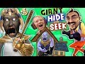 GRANNY's HOUSE Hide 'n Seek! HELLO NEIGHBOR GIANT vs MINI THANOS (FGTEEV Funny Game Challenge) GRANNY's HOUSE Hide 'n Seek! HELLO NEIGHBOR GIANT vs MINI THANOS (FGTEEV Funny Game Challenge)