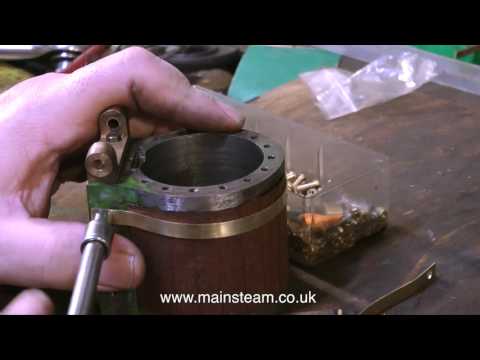 REBUILDING A LARGE CLARKSON VERTICAL STEAM ENGINE - PART #19