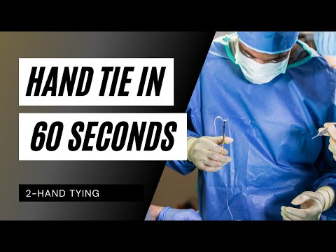 Surgeon's Knot - The best technique | How to Hand Tie in 60 Seconds