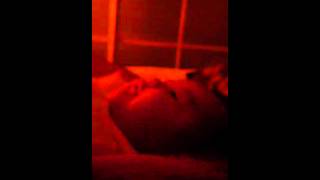 Alicia laughing and hiccuping