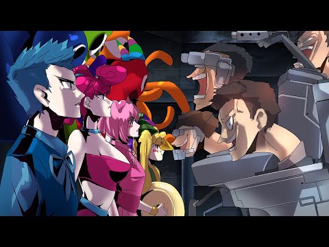 Туалет Skibidi против Rainbow Friends, Poppy Playtime и Garten of Banban АНИМАЦИЯ😲