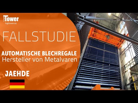 LOGITOWER: Jaehde - Automatisches Blechlager. Hersteller von Metallwaren