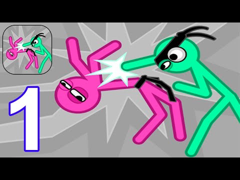 Slapstick Fighter - Gameplay Part 1 All Levels Tutorial (Android, iOS) - YouTube