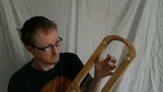 Sutton Hoo Lyre replica by Michael J King part 1 of 2