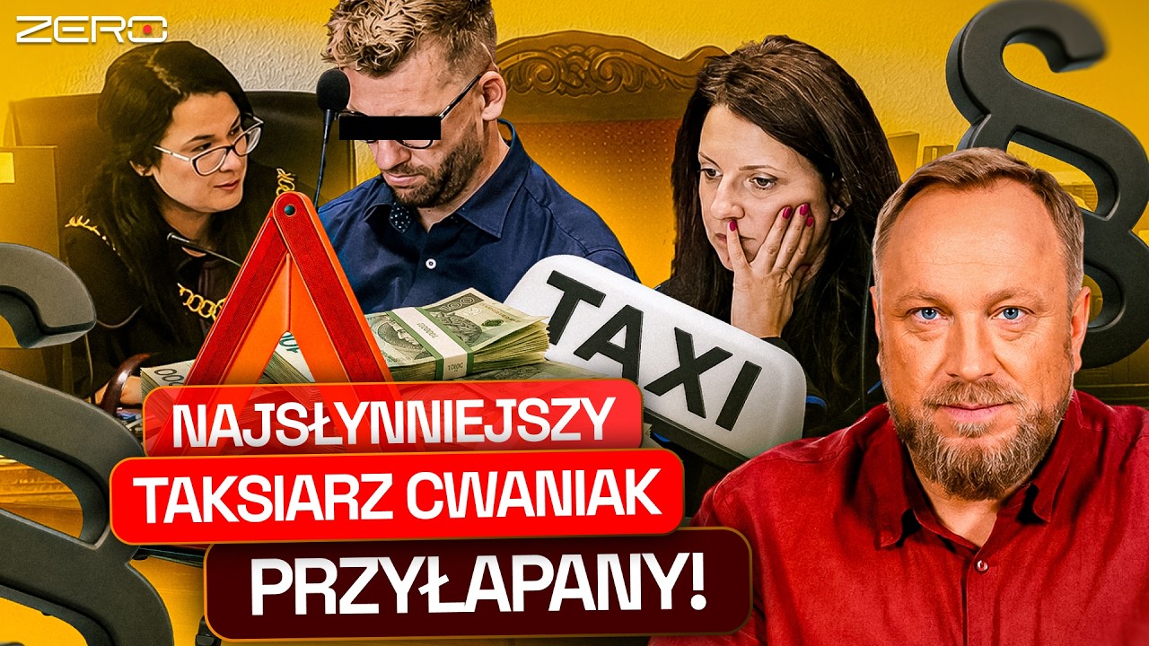 CYRK NA KÓŁKACH! ZNANY OSZUST Z TAXI PRZED SĄDEM