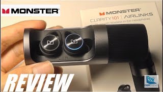 REVIEW: Monster Clarity 101 Airlinks TWS Wireless 