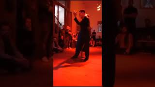 Exhibicion La chiquita, bailan Jessica Moreno y Omar Blanco, BIAGI - ANDRÉS FALGAS - DICHAS QUE VIVI
