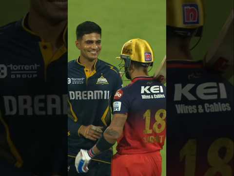 Virat Kohli angry reply to Shubman Gill during RCB vs GT #shubmangill #viratkohli