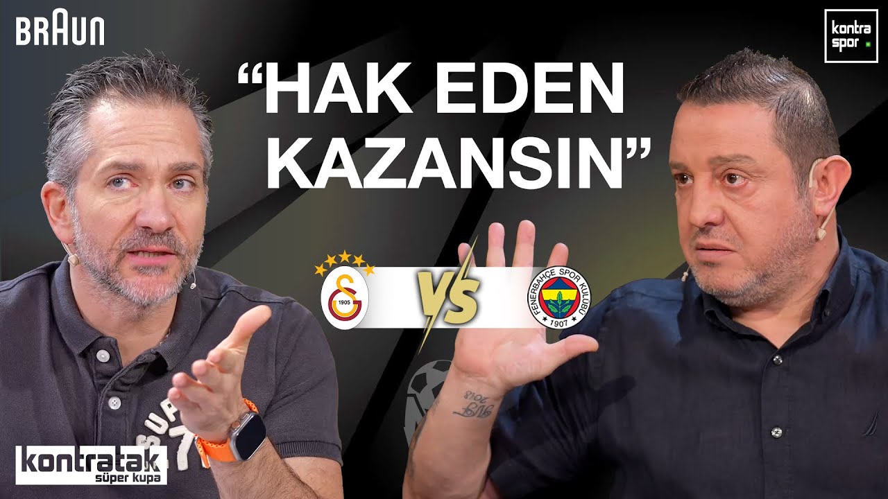 🔴 CANLI | Galatasaray - Fenerbahçe Maç Önü | Nihat Kahveci, Nebil Evren