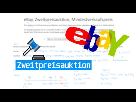Warum lohnt sich ein Mindestverkaufspreis auf eBay? | Zweitpreisauktion