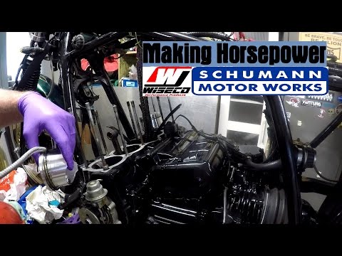XS1100 Cafe Racer - Fitting the Big Bore Kit and Performance Head Part 1