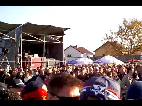 Sebastian Vettel in Heppenheim 2011 - Showbeginn