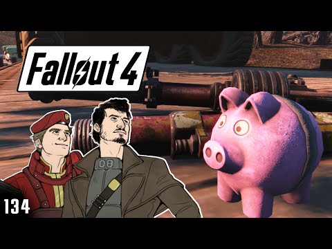 Fallout 4 - Grenade Launchers and Pigs!