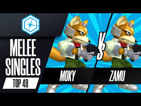 moky (Fox) vs Zamu (Fox) - Melee Singles Top 48 Winners Quarters - Shine 2023