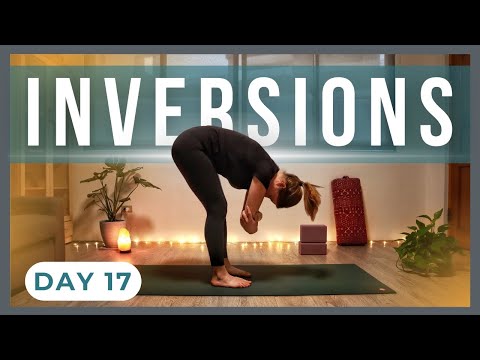30 Minute Yin Yoga Bedtime Inversions to Calm the Mind | Bedtime Yin Yoga Challenge Day 17
